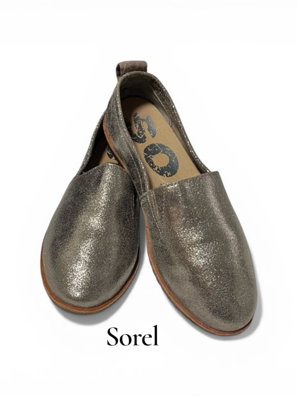 NWOT Sorel Ella Slip-On Ash Brown 6.5